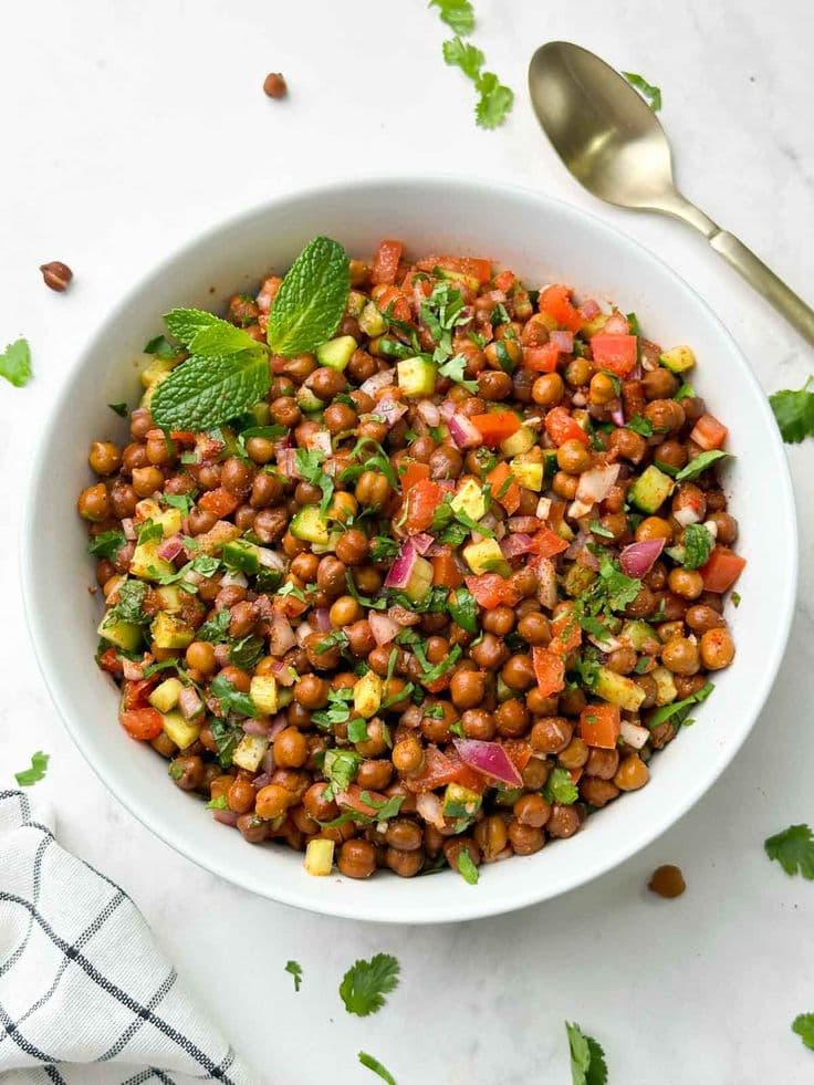 Roasted Chana Chaat