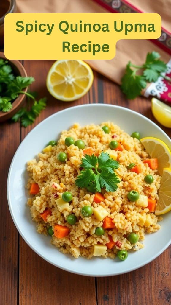 Quinoa Vegetable Upma
