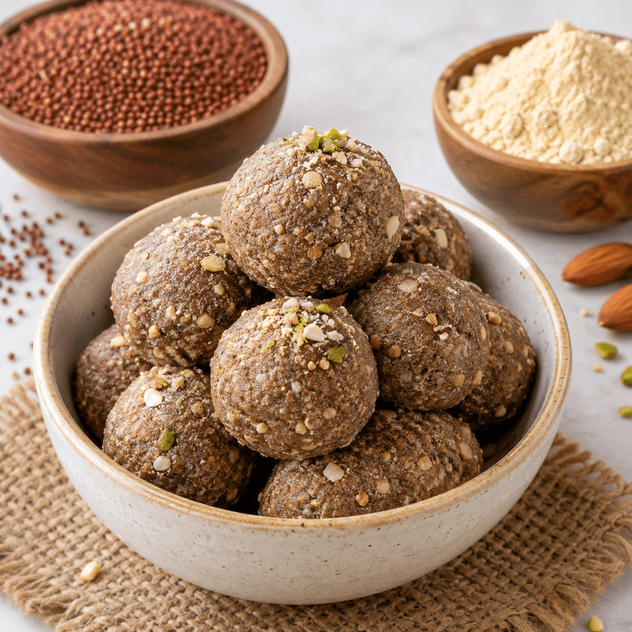Ragi Sattu Ladoo